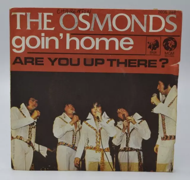 the osmonds goin home - disque vinyle 45 tours