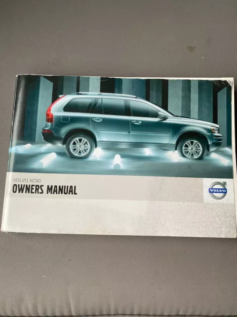 volvo xc90 owners manual and wallet pack 2000-2006