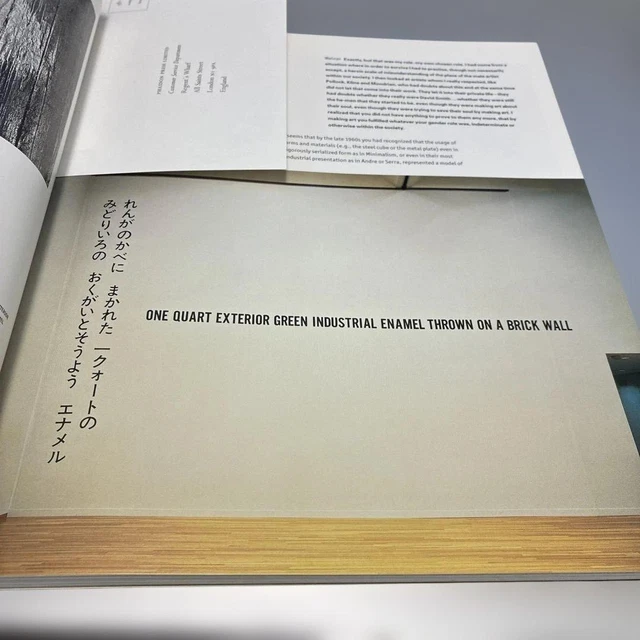 LAWRENCE WEINER PHAIDON Art Book $453.10 - PicClick CA