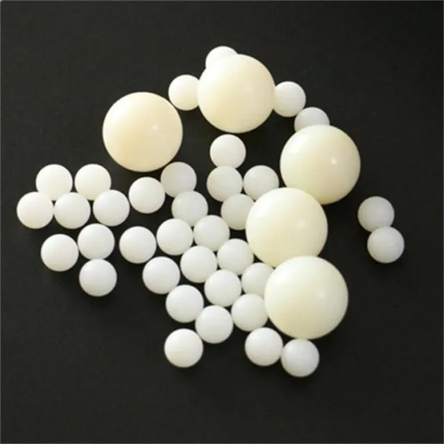 7mm 1000pcs Nylon Polyamide (PA66) Plastic Solid Bearing Balls Precision Sphere