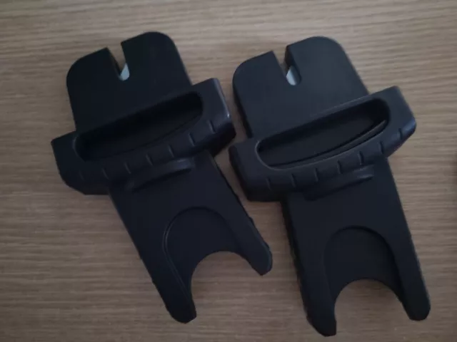 Pair Of Kinderkraft Prime Car Seat Adapters For Maxi Cosi, Cybex, Kiddy Car Seat