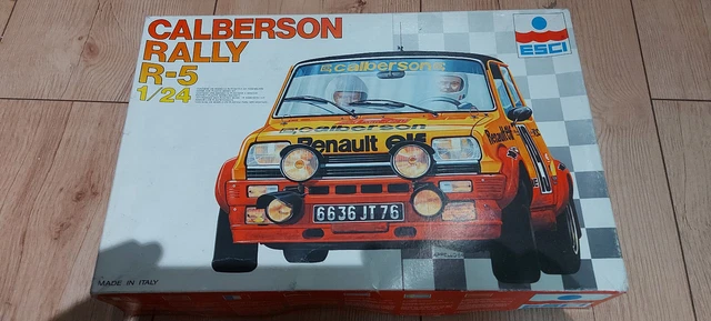 Maquette ESCI 1/24 – Calberson R5 Rally – Voiture Rallye – Neuf