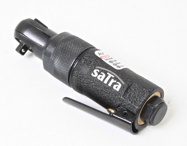 SATRA 1/4" Drive Air Ratchet Wrench Reversible Pneumatic Ratcheting Wrench Tool 2