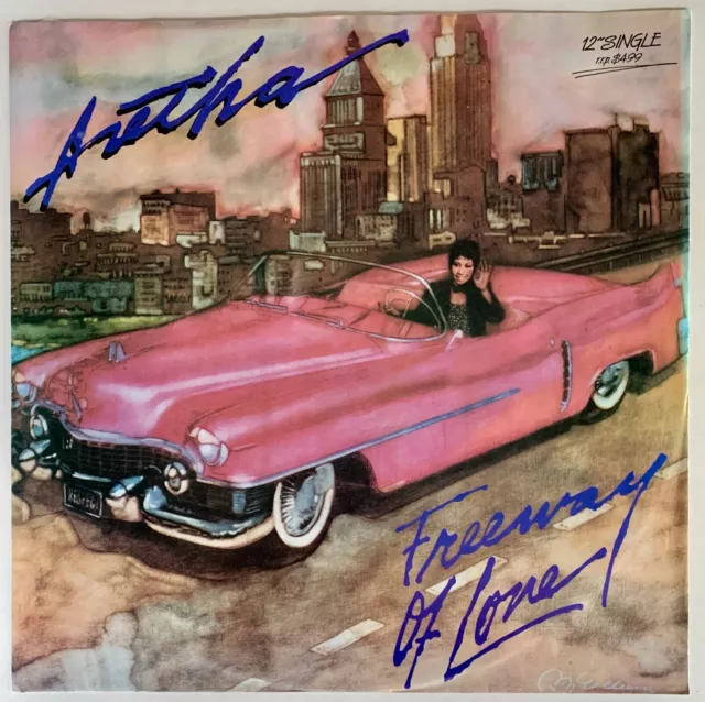 Aretha Franklin – Freeway Of Love - 1985 12" single excellent, cover VG 1985