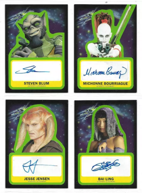 Star Wars : Journey To The Force Awakens Autograph Card Selection NM 2015 Topps