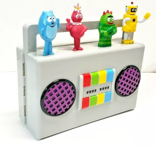 RARE NICKELODEON YO Gabba Figures Boombox Playset Lights Sounds Music  Brobee Dj $49.99 - PicClick