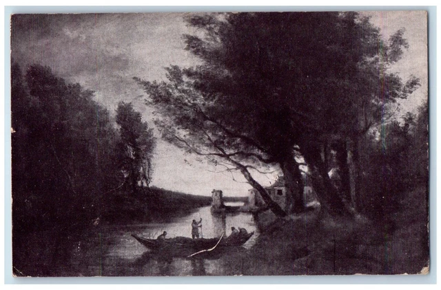 1916 Art Institute Chicago Museum Art School Illinois Vintage Antique Postcard
