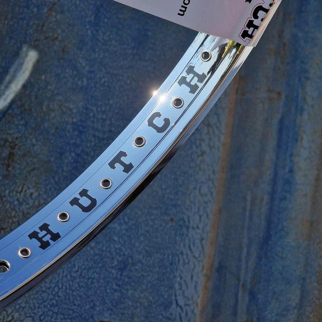17” Chrome Universal Rim – 1.20 Width For Moped, Mofa, And Motorcycle