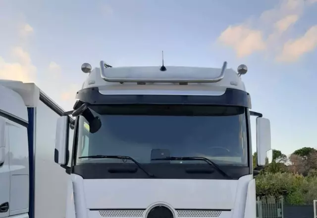 Scheinwerfer aus Edelstahl Dachgepäckträger für Mercedes Actros MP4 LKW