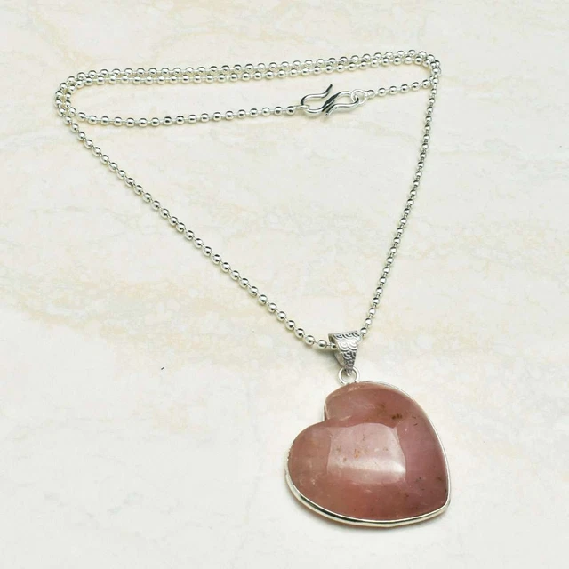 Red Aventurine Ethnic Handmade Pendant Necklace Jewelry 21 Gms AN 38387