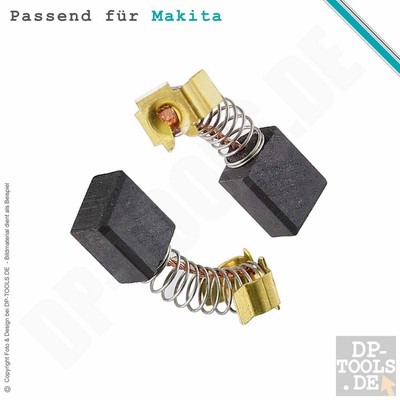 DP 2 Balais pour MAKITA Cloison Sèche Tournevis 6826 N 6x9x11mm CB-419/CB-406 
