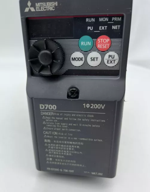 Mistubishi Electric | FR-D720S-0.75K-CHT | Wechselrichter Inverter 3