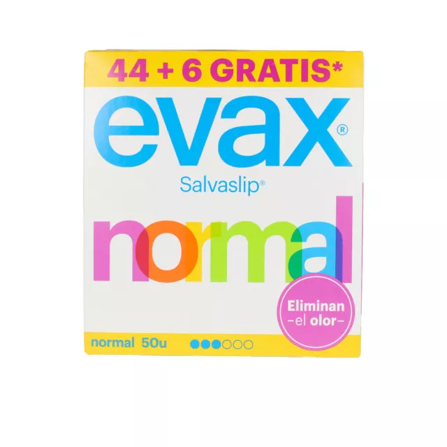 Higiene Evax mujer SALVA-SLIP normal 44 + 6 50 u