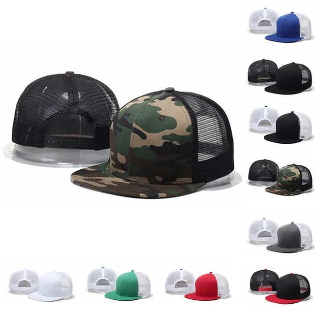 Casquette de baseball réglable pour hommes et femmes en maille camionneur pare-