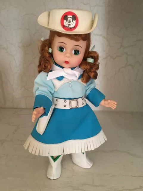 Adorable  8" Madame Alexander doll Mouseketter Disney Round up days