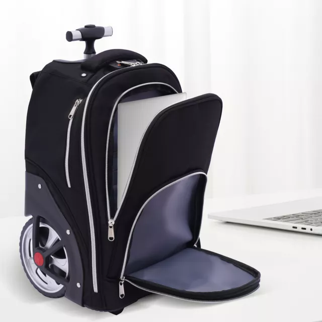 Wheeled Cabin Laptop Computer Suitcase Trolley Hand Luggage Case Bag Backpack UK