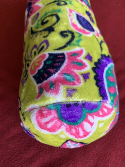 Pink Neck minky travel pillow USA floral Therapy Purple Green Soft New Cute