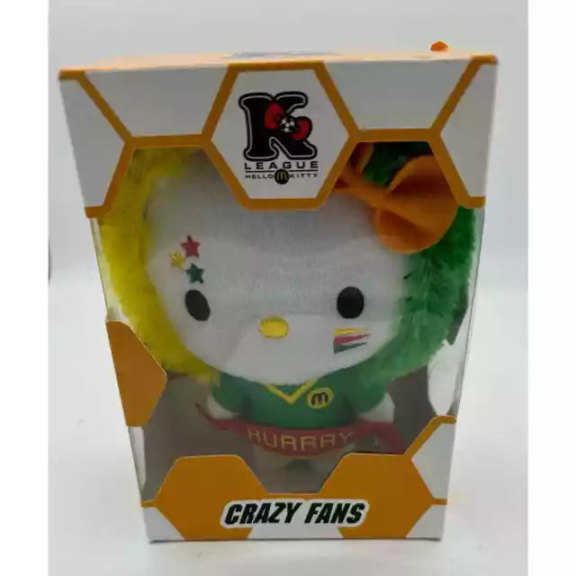2014 Hello Kitty K League FIFA World Cup McDonald Toys Plush New