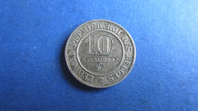 Belgique 10 Centimes 1861 IN Ttb