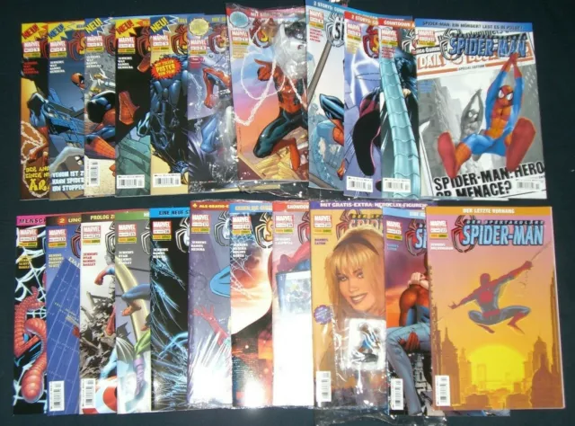 DER SPEKTAKULÄRE SPIDER-MAN (deutsch) ab # 1 - 22 + VARIANT - PANINI 2004 / 2005