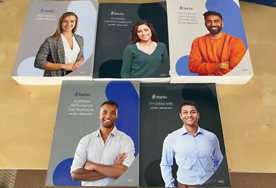 BARBRI UPDATED 2022-2023 UBE MBE MEE MPT CMR Conviser Practice Bar Prep ...