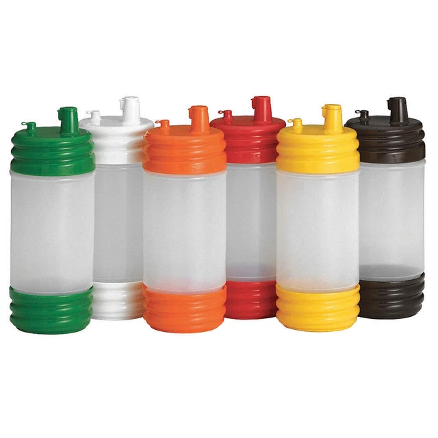 TABLECRAFT PRODUCTS COMPANY N32LPA Pouring Set,Low Profile,Assorted,PK12