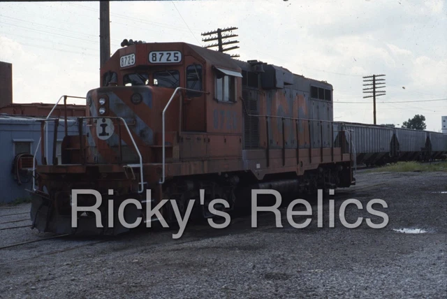 Duplicate Slide ICG 8725 Illinois Central Gulf EMD GP11