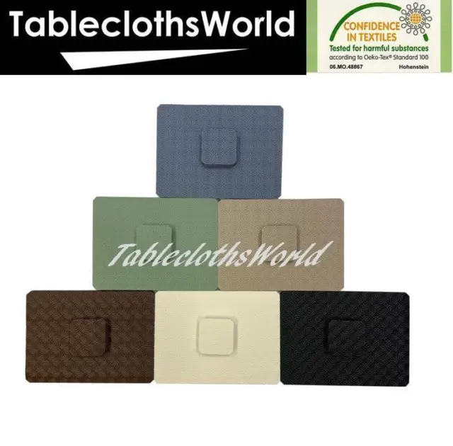 12 Piece Dinner Table Placemats Coaster Set & 6 Placemats & 6 Coasters