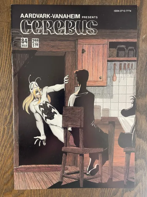 Cerebus The Aardvark #84 The Aardvark-Vanaheim Comics 1986 VF/NM 1977 Dave Sim