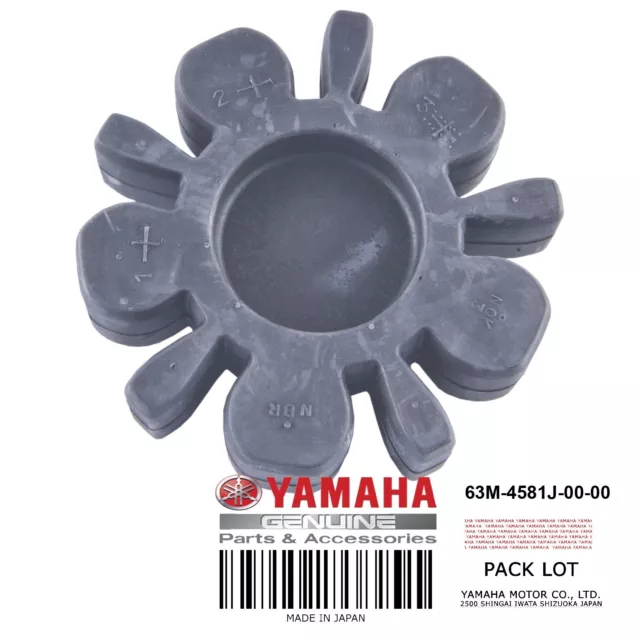 Yamaha OEM RUBBER SHAFT CPLNG 63M-4581J-00-00