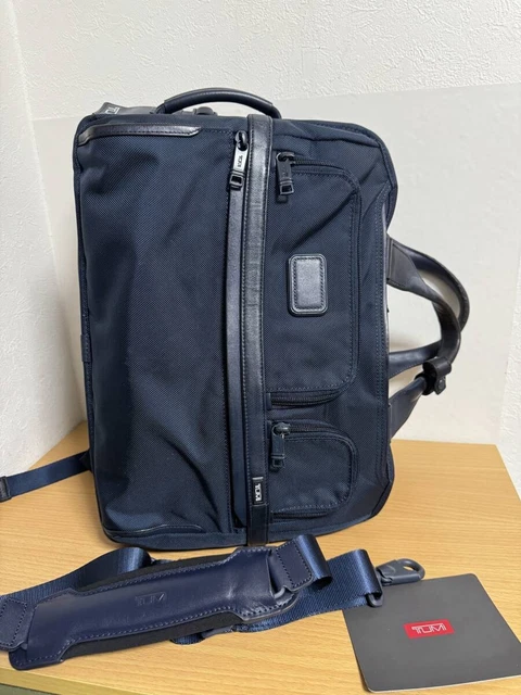 TUMI SHIPS ALPHA3 2603180NVS3E Briefcase 3WAY Backpack