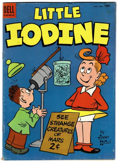 LITTLE IODINE #28 in VG/FN condition a 1955 Dell Golden Age Comic