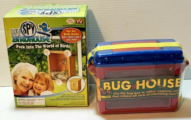 My Spy Birdhouse As Seen on Tv Watch Birds Nest + BUGHOUSE. ( Collect Bugs). NEW