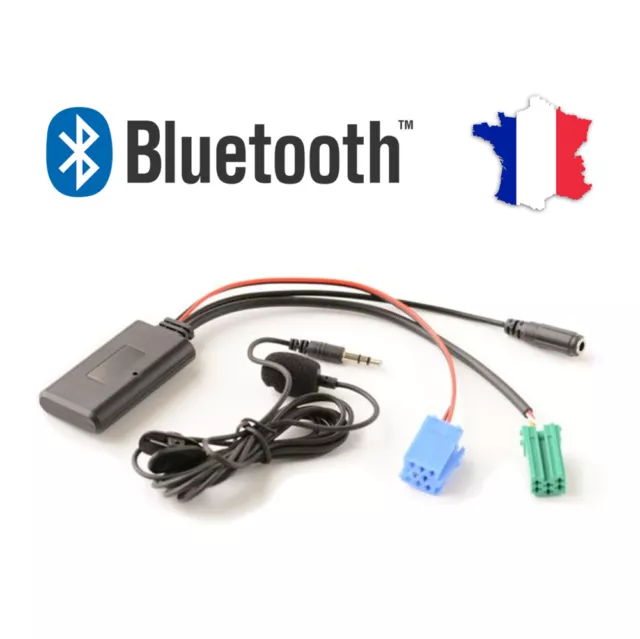 KIT BLUETOOTH avec Microphone pour l'autoradio d'origine Renault UPDATE LIST