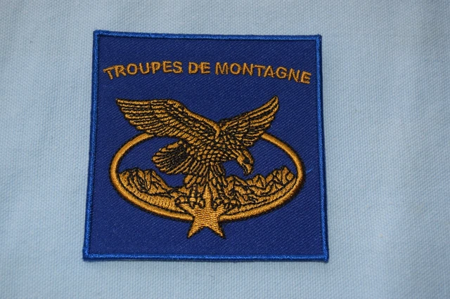 Écusson Militaire – Insigne Tissu – Groupement Commando De Montagne – Neuf – France