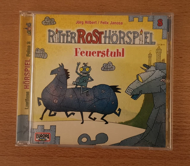 Ritter Rost Folge 8 Feuerstuhl Europa Hörspiel CD