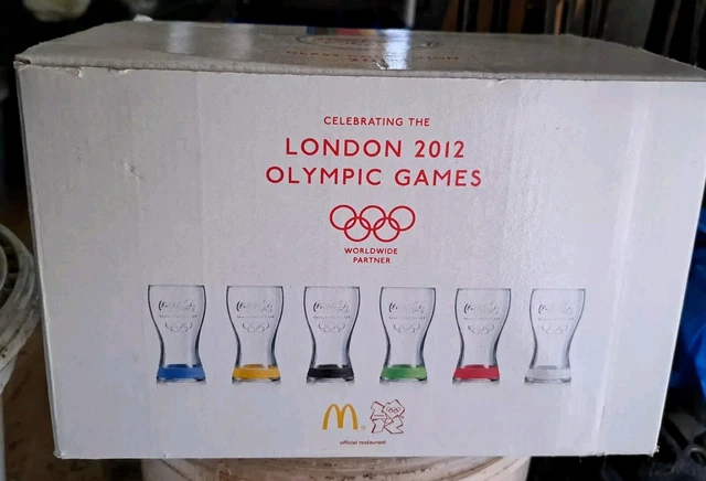 Lot de 6 verres Coca-Cola MC Donald's Neuf avec étiquette Verres