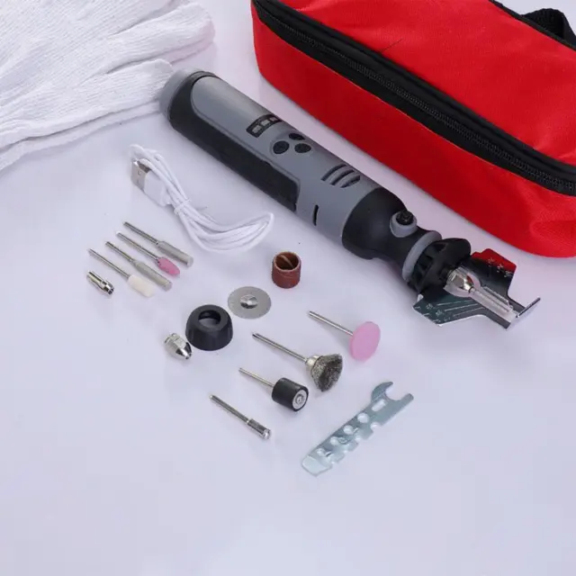 Cordless Electric Chainsaw Sharpener Sharpening Kit for Jade Plastic Metal