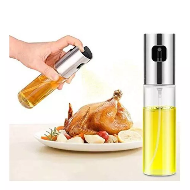 OIL SPRAYER FOR Cooking, Refilable Olive Oil Pump Spray Bottle for