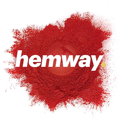 Hemway Automotive Powder Pigment Metallic Post Box Red Pearl Auto Paint 50g 3