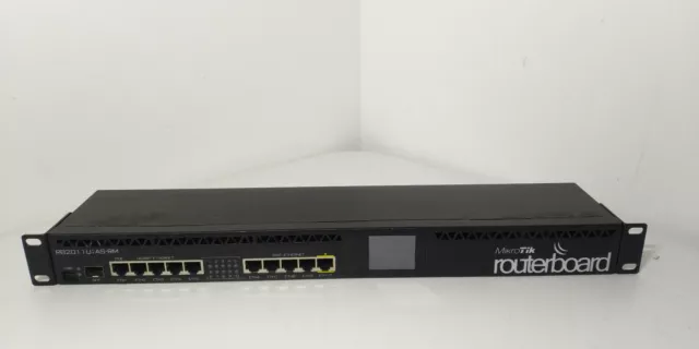 Mikrotik RB2011UIAS-RM Wired 10 Port Ethernet Router