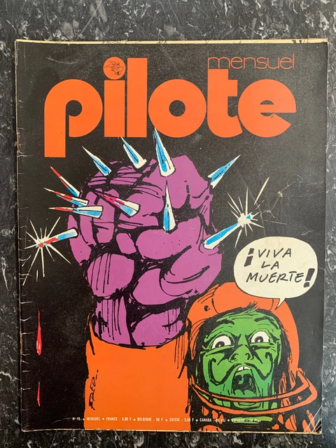 Lot de 6 Magazines Pilote - Label Emmaüs