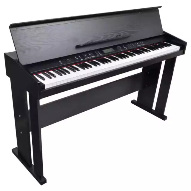 Classic Electronic Piano Digital Piano with 88 keys & Music Stand 2