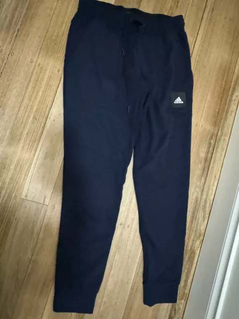 Men’s Adidas Navy Blue Track Pants Worn Once Size Medium