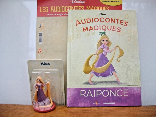 Figurine Raiponce – Livre De Conte – Enesco – Résine Bleue – Collection