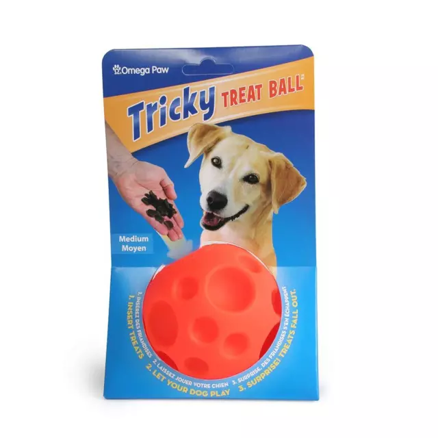 Authentic Tricky Treat Ball - Medium,Orange