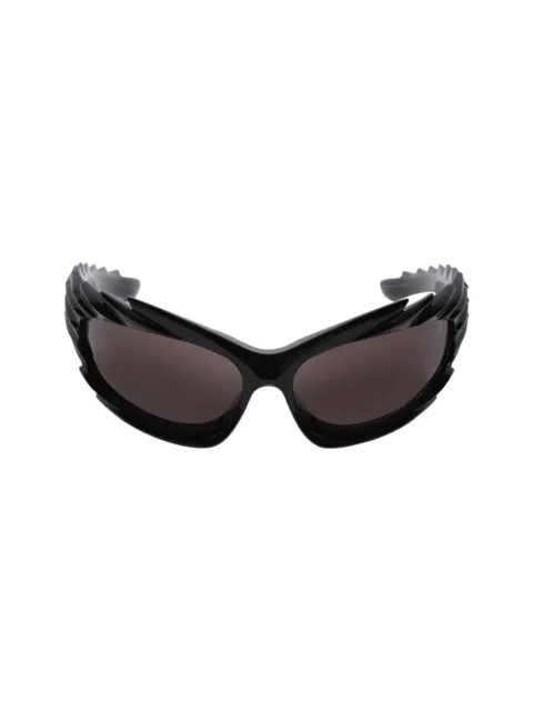 occhiali da sole brand BALENCIAGA model BB0255 SPIKE black 001 super authentic 2