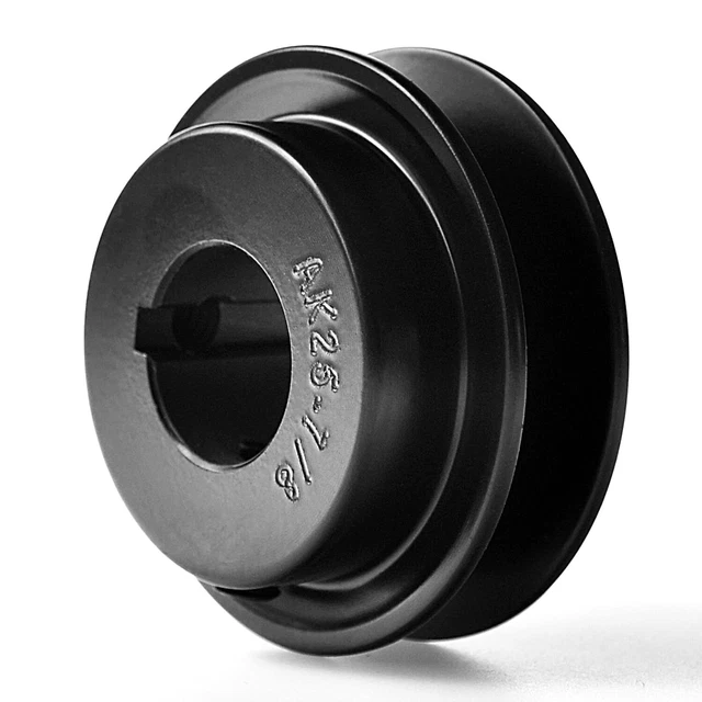 Single Groove V-belt Pulley AK39-5/8 V-Belt Pulley 3.75" OD | Cast Iron Single Groove Pulley For A, 3L & 4L Belts V Belt Pulley