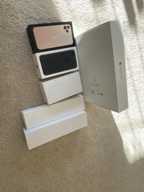 Job Lot Genuine Apple Empty Boxes. Phone/ipad/watch