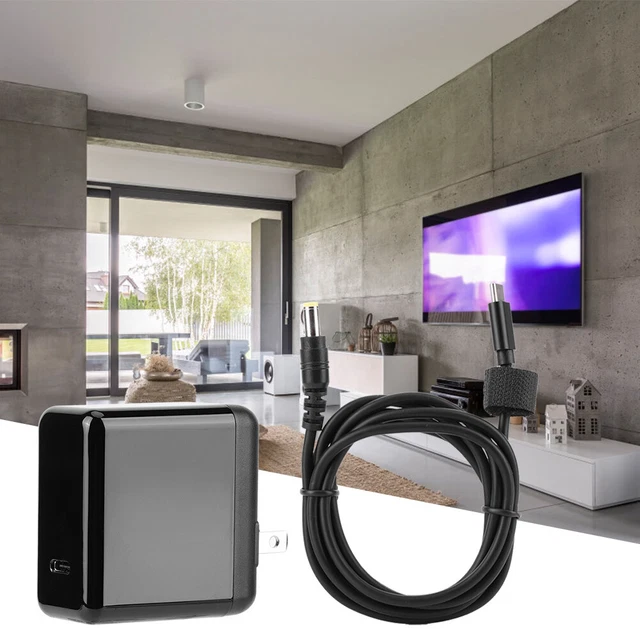 Power Adapter TypeC To DC5525 Data Cable W/TypeC To DC5525 US Plug AC100240V 3